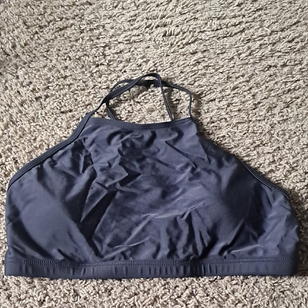 Women's Black Halter Bralette